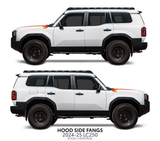 2024+ Land Cruiser 250 Hood Side Fangs - Xtrusion Overland