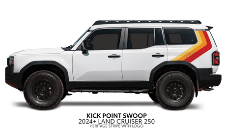 2024+ Land Cruiser 250 Kick Point Swoop - Xtrusion Overland