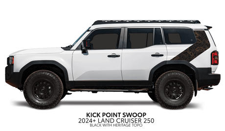 2024+ Land Cruiser 250 Kick Point Swoop - Xtrusion Overland