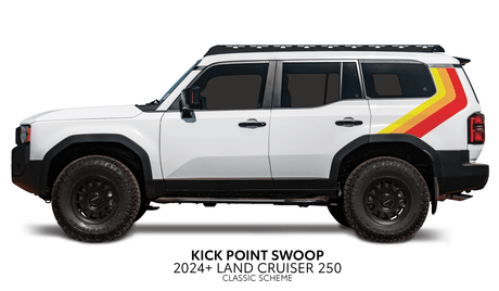2024+ Land Cruiser 250 Kick Point Swoop - Xtrusion Overland