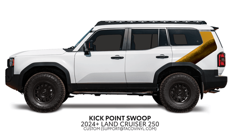 2024+ Land Cruiser 250 Kick Point Swoop - Xtrusion Overland