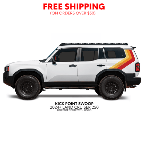2024+ Land Cruiser 250 Kick Point Swoop - Xtrusion Overland