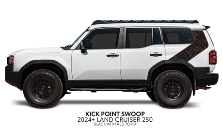 2024+ Land Cruiser 250 Kick Point Swoop - Xtrusion Overland