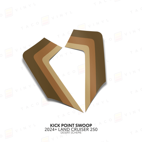 2024+ Land Cruiser 250 Kick Point Swoop - Xtrusion Overland