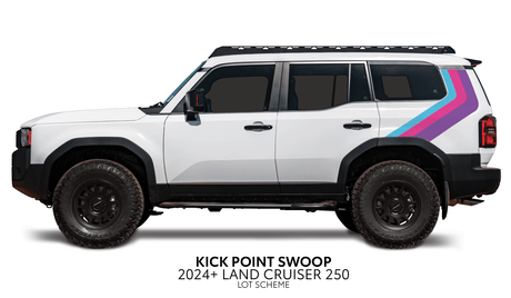 2024+ Land Cruiser 250 Kick Point Swoop - Xtrusion Overland