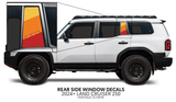 2024+ Land Cruiser 250 Rear Side Window Decal - Xtrusion Overland