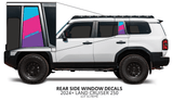 2024+ Land Cruiser 250 Rear Side Window Decal - Xtrusion Overland