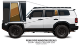 2024+ Land Cruiser 250 Rear Side Window Decal - Xtrusion Overland