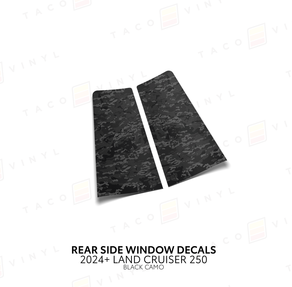2024+ Land Cruiser 250 Rear Side Window Decal - Xtrusion Overland