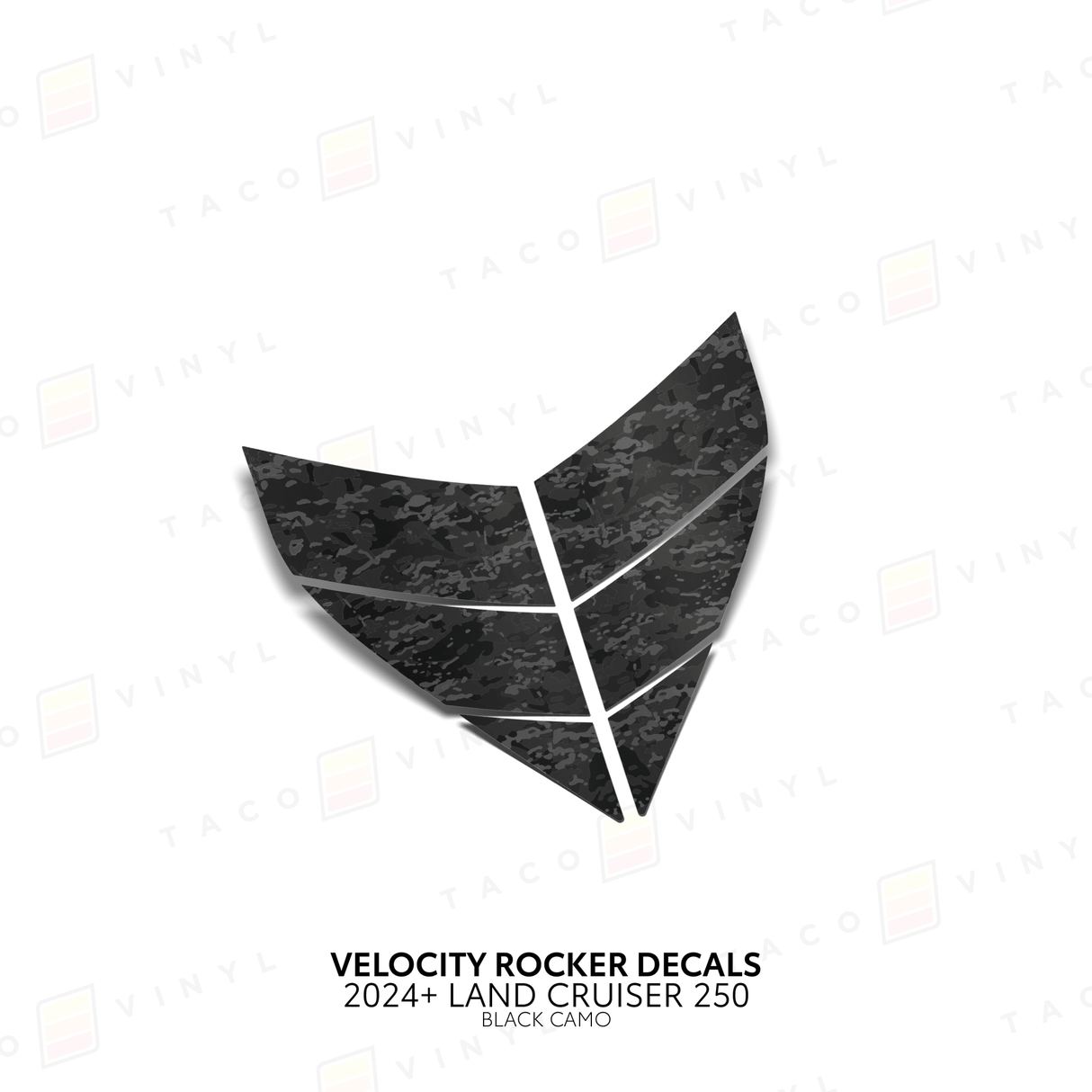 2024+ Land Cruiser 250 Velocity Lower Rocker Decals - Xtrusion Overland
