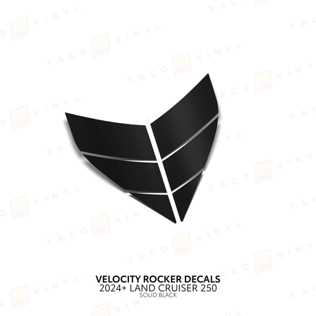 2024+ Land Cruiser 250 Velocity Lower Rocker Decals - Xtrusion Overland