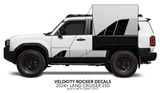 2024+ Land Cruiser 250 Velocity Lower Rocker Decals - Xtrusion Overland