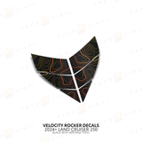 2024+ Land Cruiser 250 Velocity Lower Rocker Decals - Xtrusion Overland