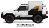 2024+ Land Cruiser 250 Velocity Lower Rocker Decals - Xtrusion Overland