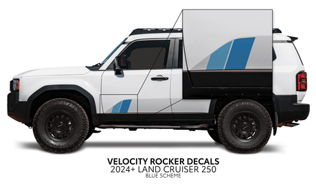 2024+ Land Cruiser 250 Velocity Lower Rocker Decals - Xtrusion Overland