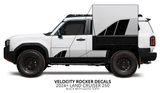 2024+ Land Cruiser 250 Velocity Lower Rocker Decals - Xtrusion Overland