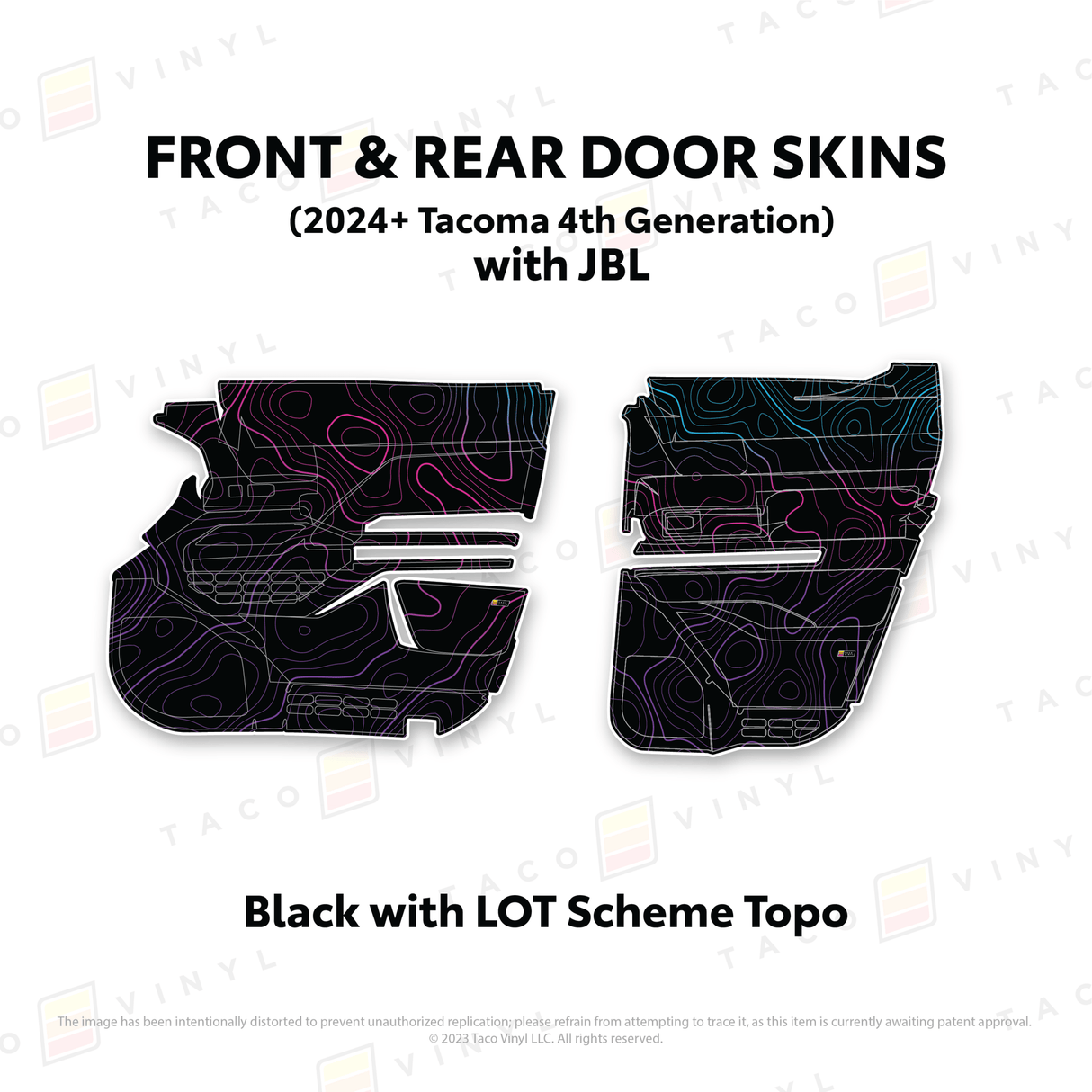 2024+ Tacoma Door Skins - Xtrusion Overland