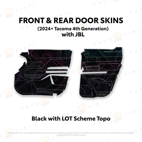 2024+ Tacoma Door Skins - Xtrusion Overland