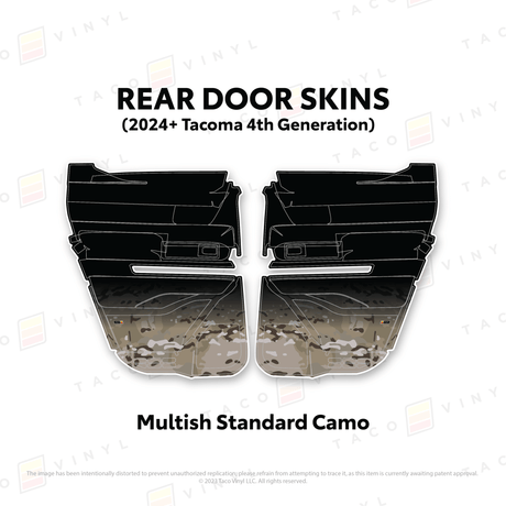 2024+ Tacoma Door Skins - Xtrusion Overland