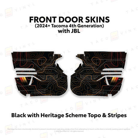 2024+ Tacoma Door Skins - Xtrusion Overland