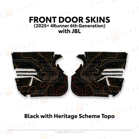 2024+ Tacoma Door Skins - Xtrusion Overland