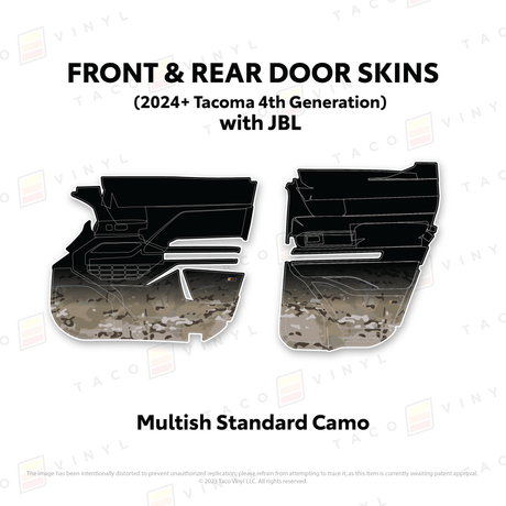 2024+ Tacoma Door Skins - Xtrusion Overland