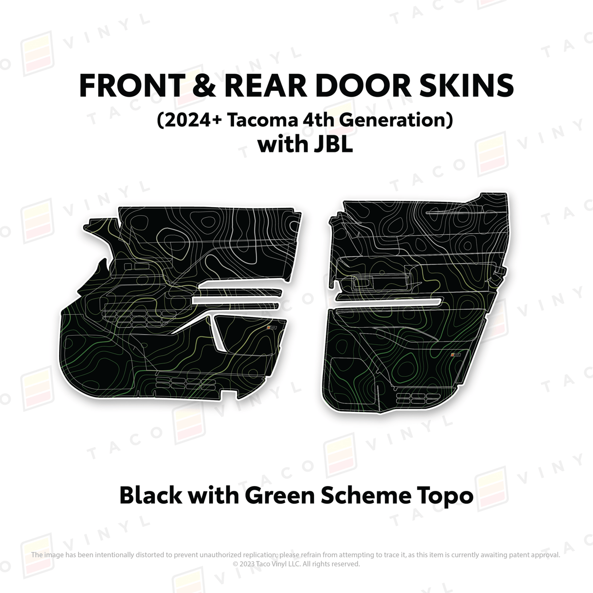 2024+ Tacoma Door Skins - Xtrusion Overland