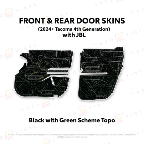 2024+ Tacoma Door Skins - Xtrusion Overland