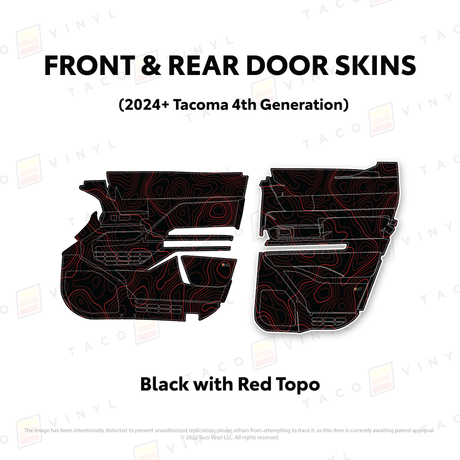 2024+ Tacoma Door Skins - Xtrusion Overland