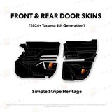 2024+ Tacoma Door Skins - Xtrusion Overland