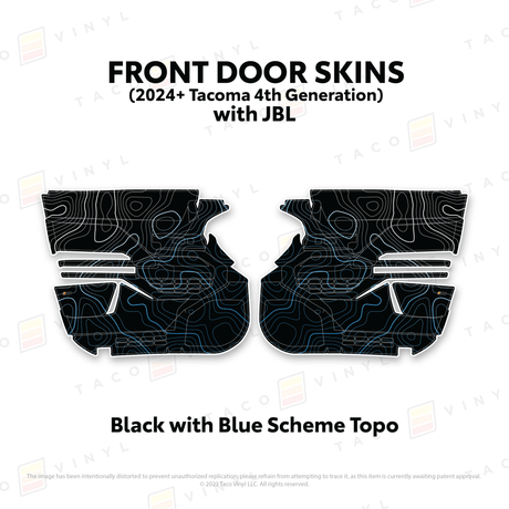 2024+ Tacoma Door Skins - Xtrusion Overland