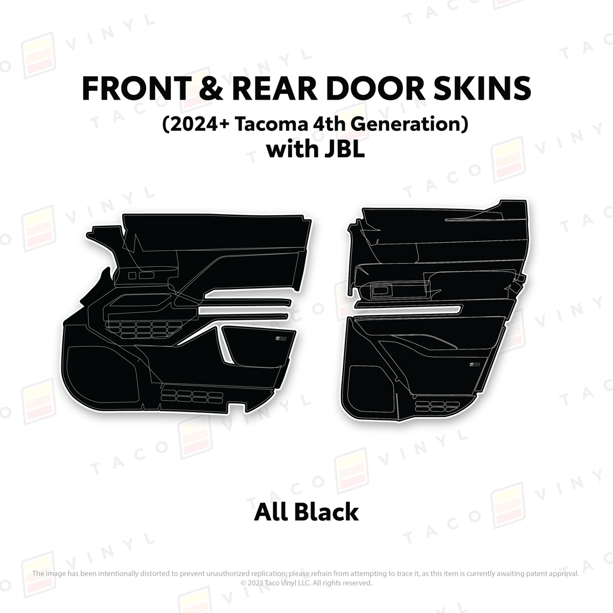 2024+ Tacoma Door Skins - Xtrusion Overland