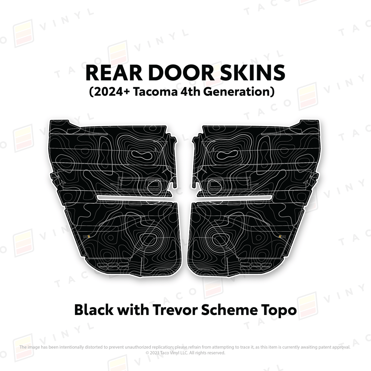 2024+ Tacoma Door Skins - Xtrusion Overland