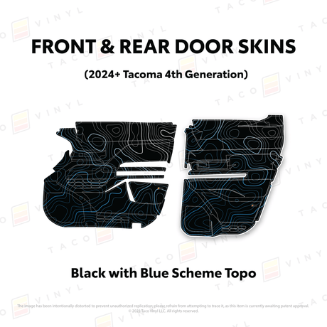 2024+ Tacoma Door Skins - Xtrusion Overland