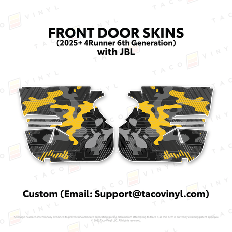 2024+ Tacoma Door Skins - Xtrusion Overland