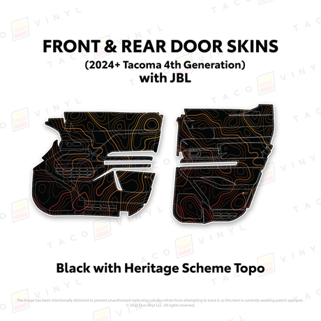 2024+ Tacoma Door Skins - Xtrusion Overland