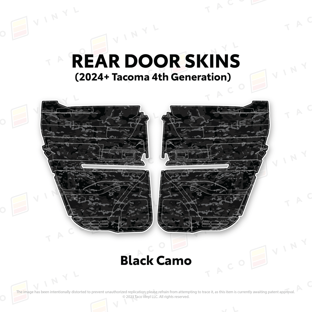 2024+ Tacoma Door Skins - Xtrusion Overland