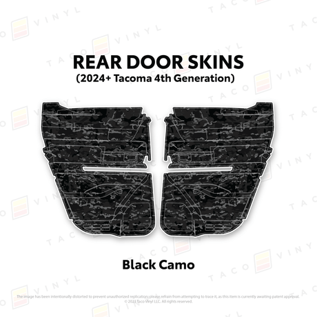 2024+ Tacoma Door Skins - Xtrusion Overland