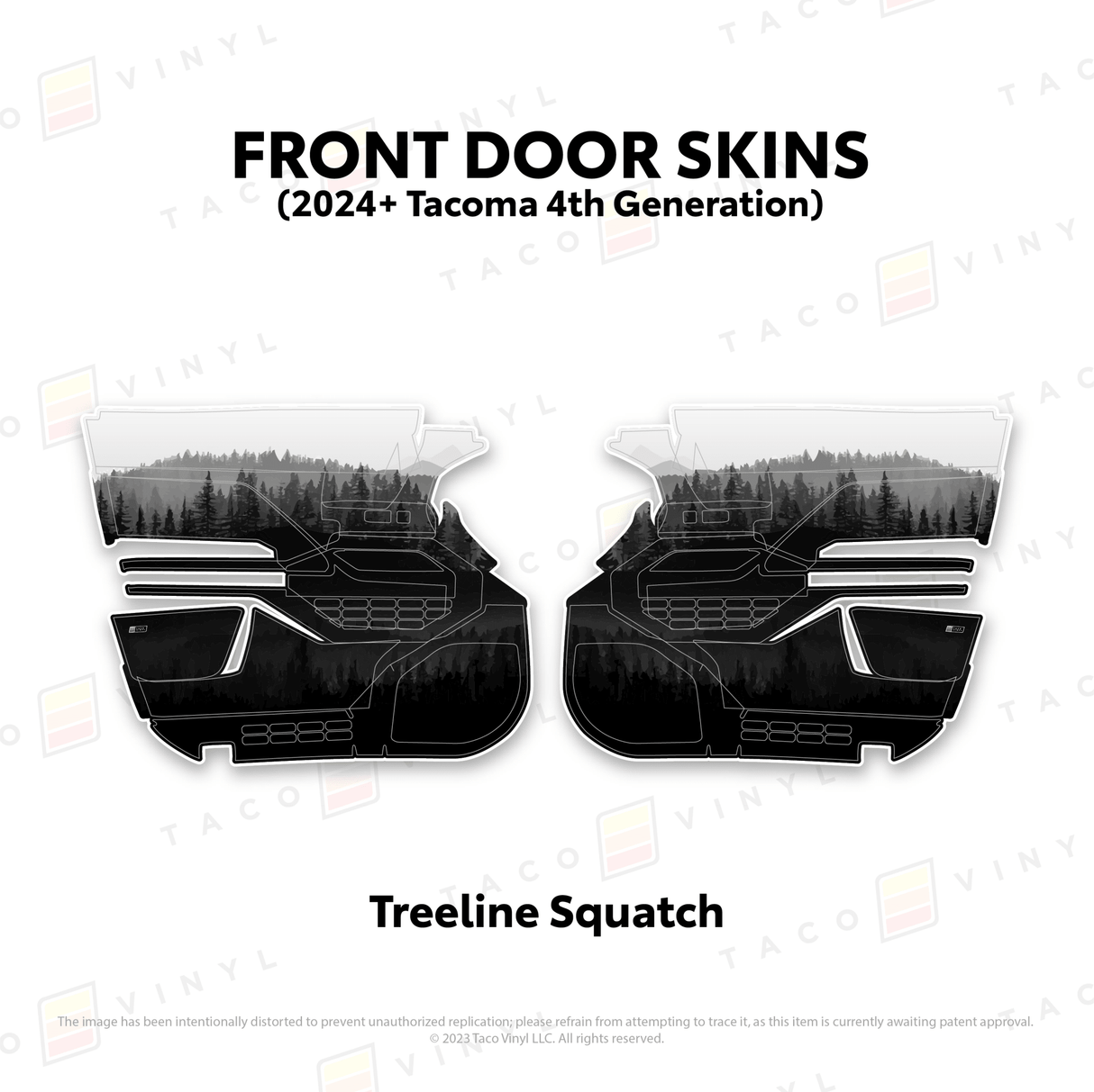 2024+ Tacoma Door Skins - Xtrusion Overland