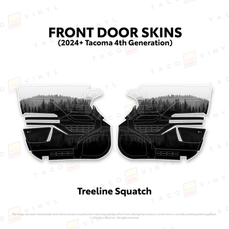 2024+ Tacoma Door Skins - Xtrusion Overland