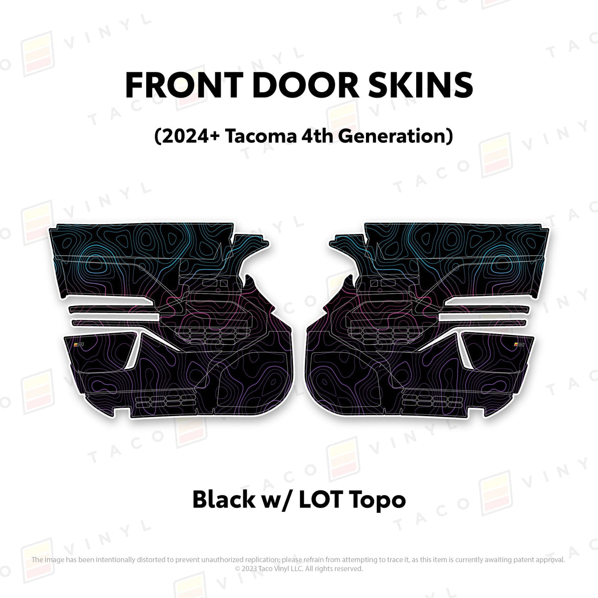 2024+ Tacoma Door Skins - Xtrusion Overland