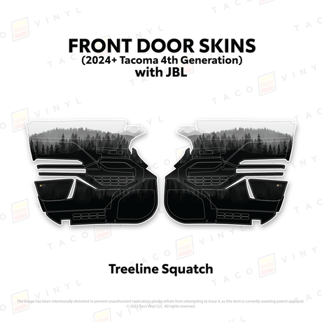 2024+ Tacoma Door Skins - Xtrusion Overland