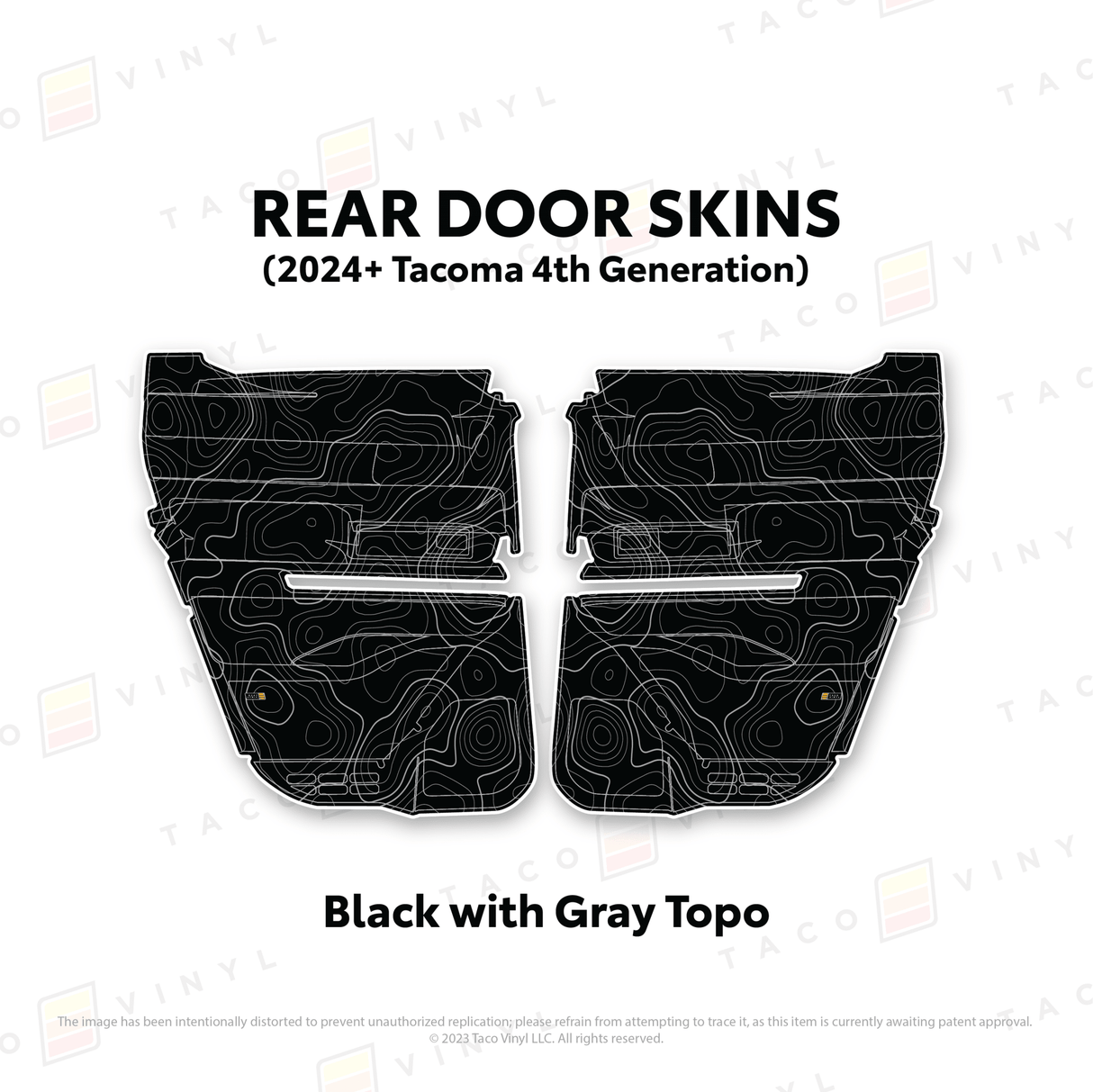 2024+ Tacoma Door Skins - Xtrusion Overland