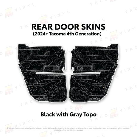 2024+ Tacoma Door Skins - Xtrusion Overland