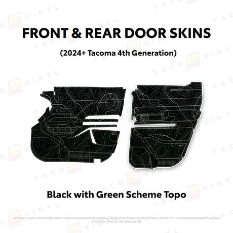 2024+ Tacoma Door Skins - Xtrusion Overland