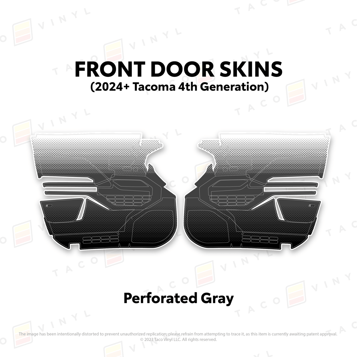 2024+ Tacoma Door Skins - Xtrusion Overland