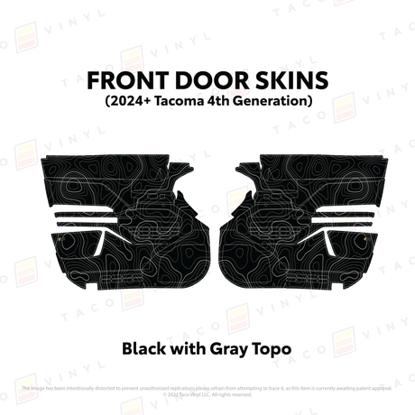 2024+ Tacoma Door Skins - Xtrusion Overland