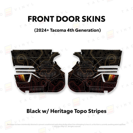 2024+ Tacoma Door Skins - Xtrusion Overland