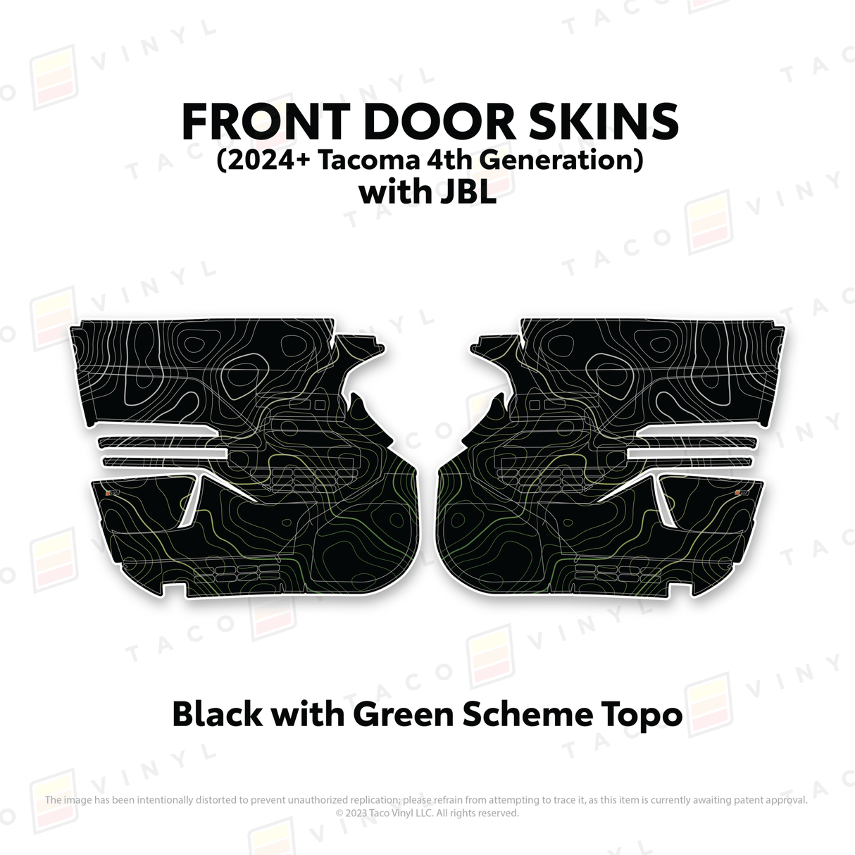 2024+ Tacoma Door Skins - Xtrusion Overland