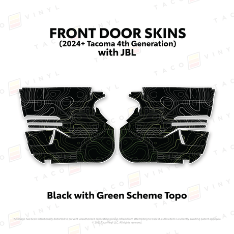 2024+ Tacoma Door Skins - Xtrusion Overland